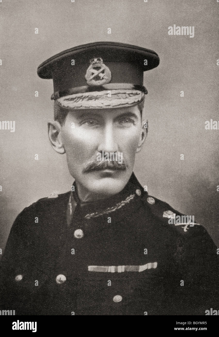 Generalmajor H.J.T. Hildyard. Britische Kommandant in der Schlacht von Colenso während der zweite Burenkrieg. Stockfoto