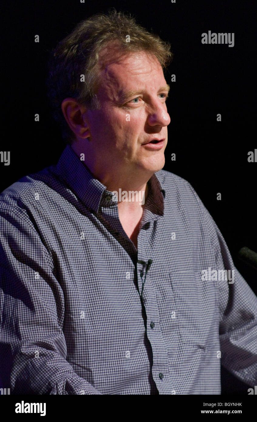 Jeremy Leggett Umwelt Kämpferin Hay Festival 2009 abgebildet. Stockfoto