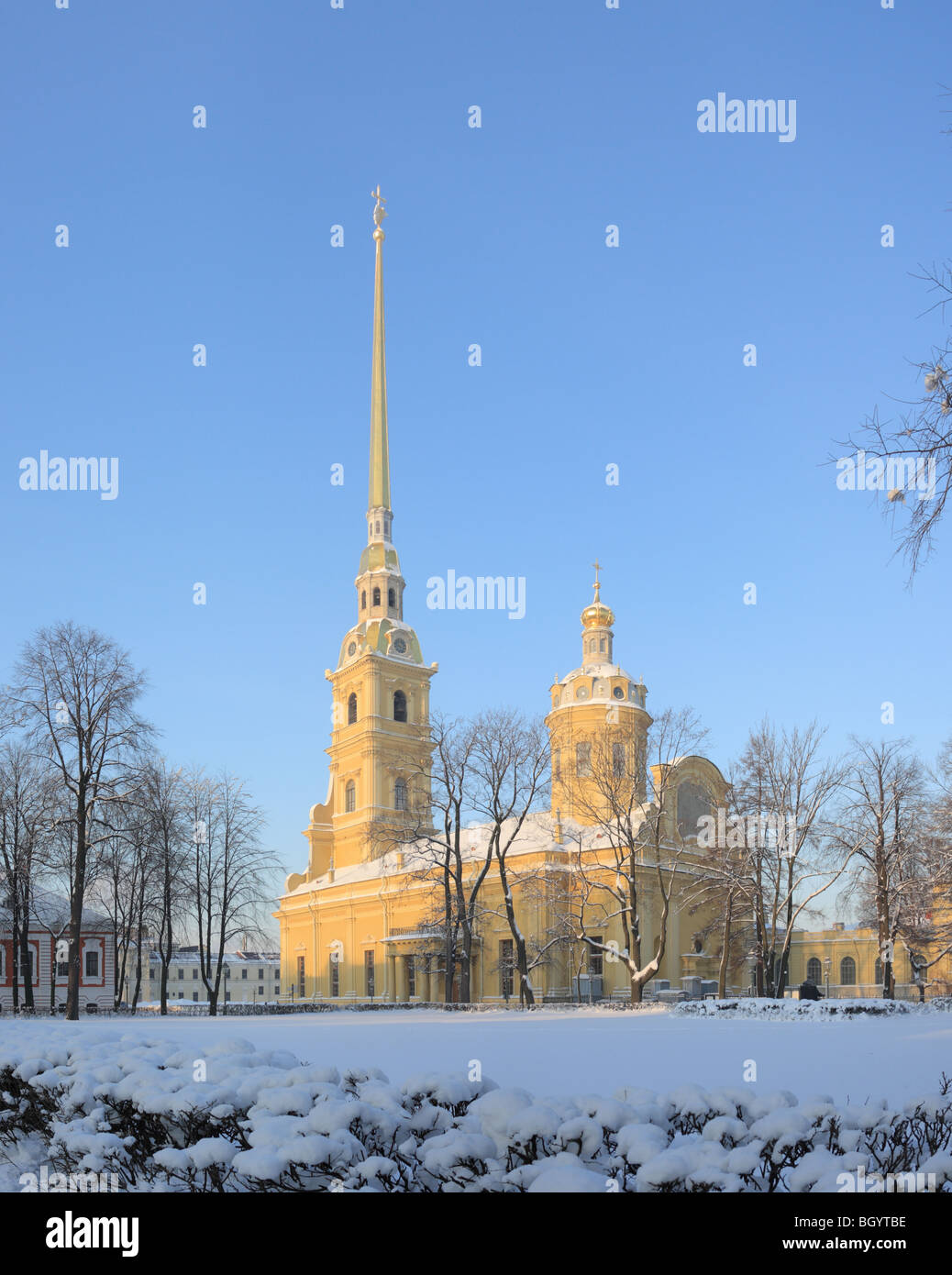 Peter und Paul Kathedrale, Sankt Petersburg, Russland Stockfoto