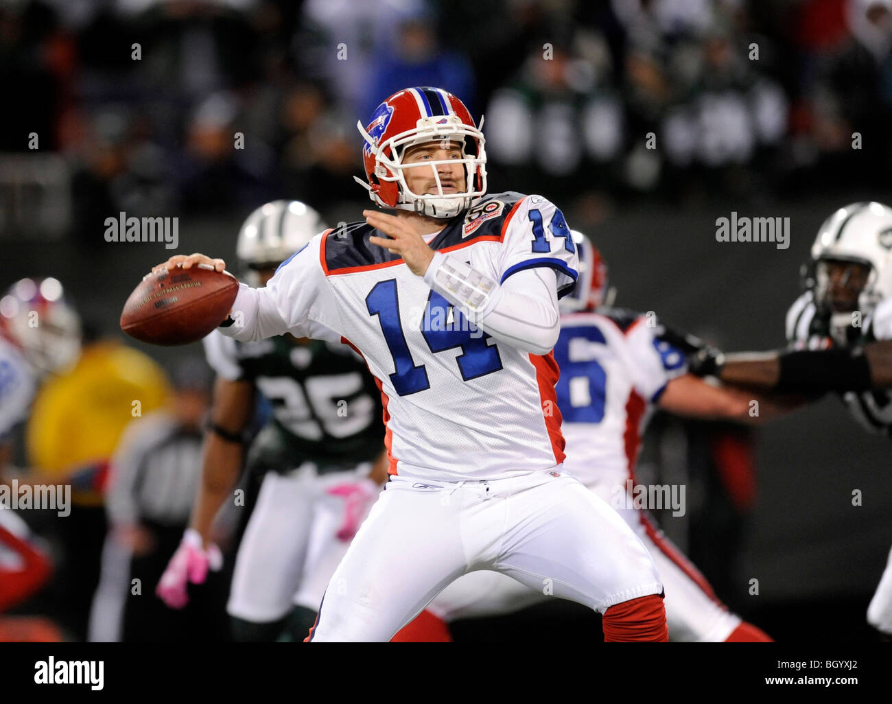 Ryan Fitzpatrick #14 von den Buffalo Bills Stockfoto