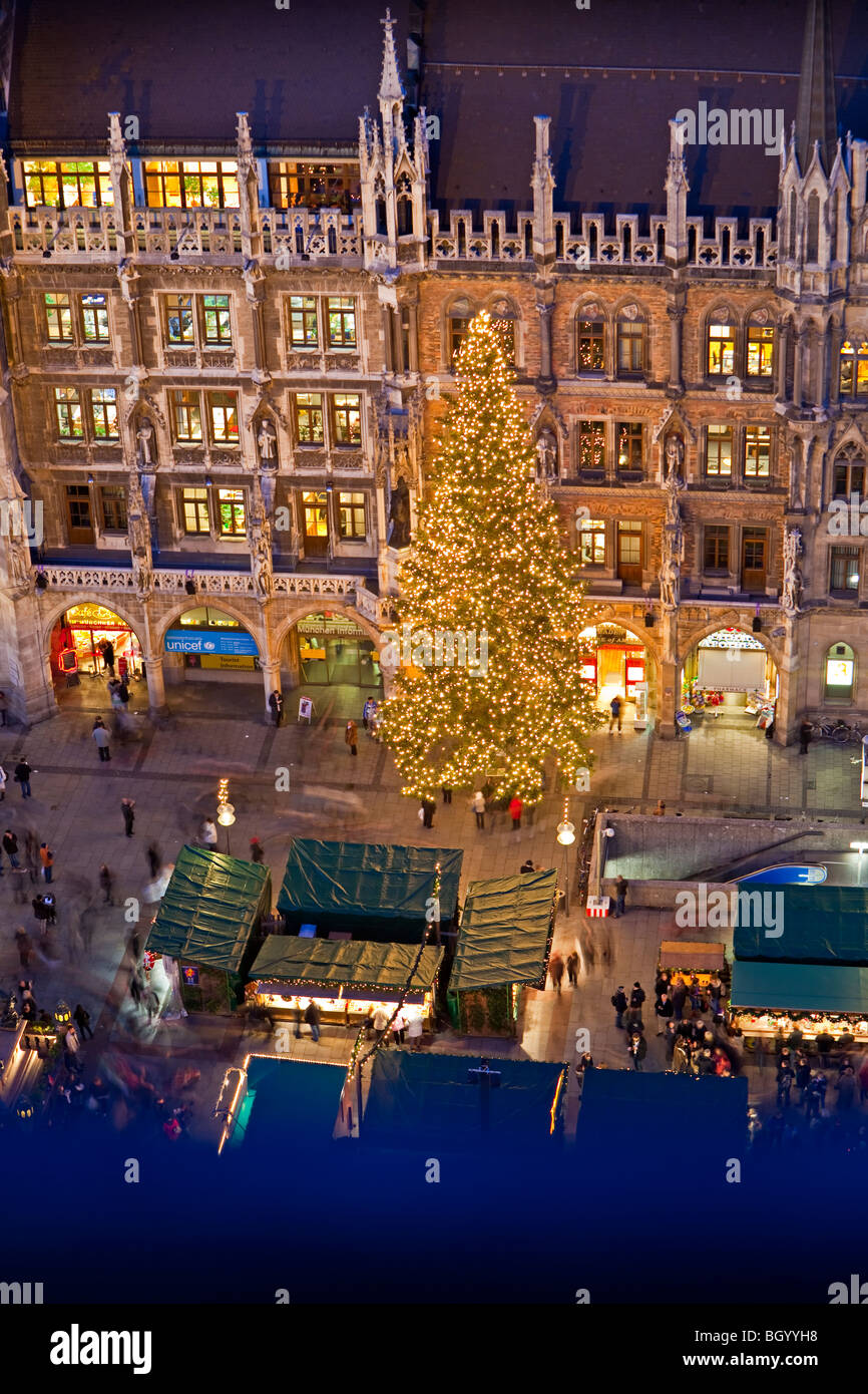 Stadt von München (München), Bayern, Deutschland, Europa. Stockfoto