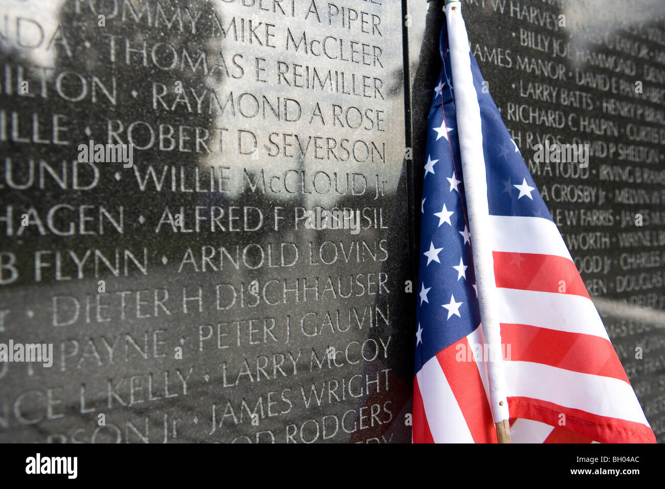 Vietnam-Krieg Veterans Memorial, Washington DC, USA Stockfoto