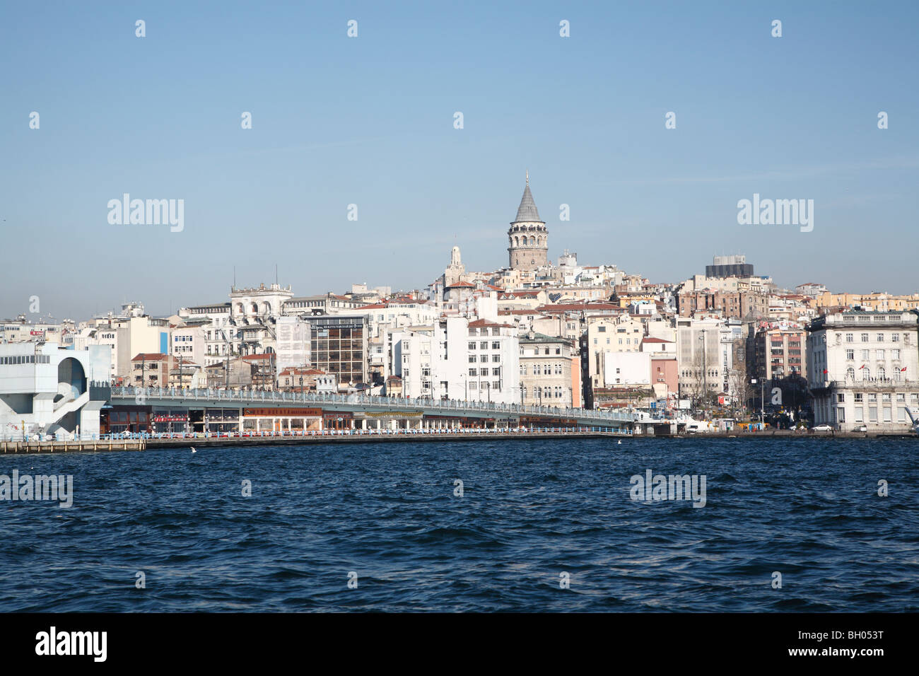 Blick auf Istanbul, Galata-Turm, Türkei Stockfoto