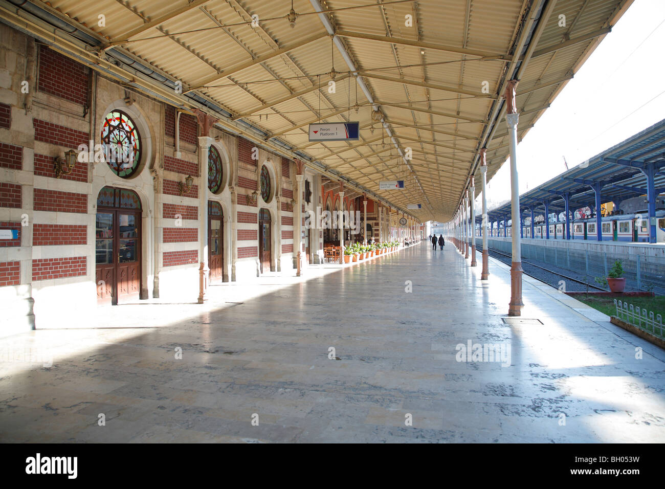 Bahnhof, Istanbul, Türkei Stockfoto