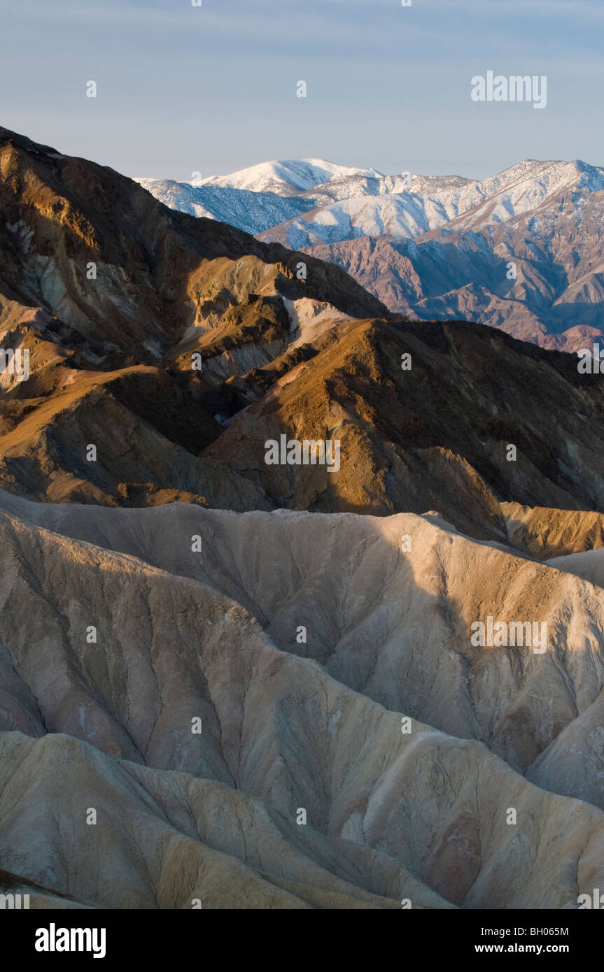 Zabriskie Point, Death Valley Nationalpark Stockfoto