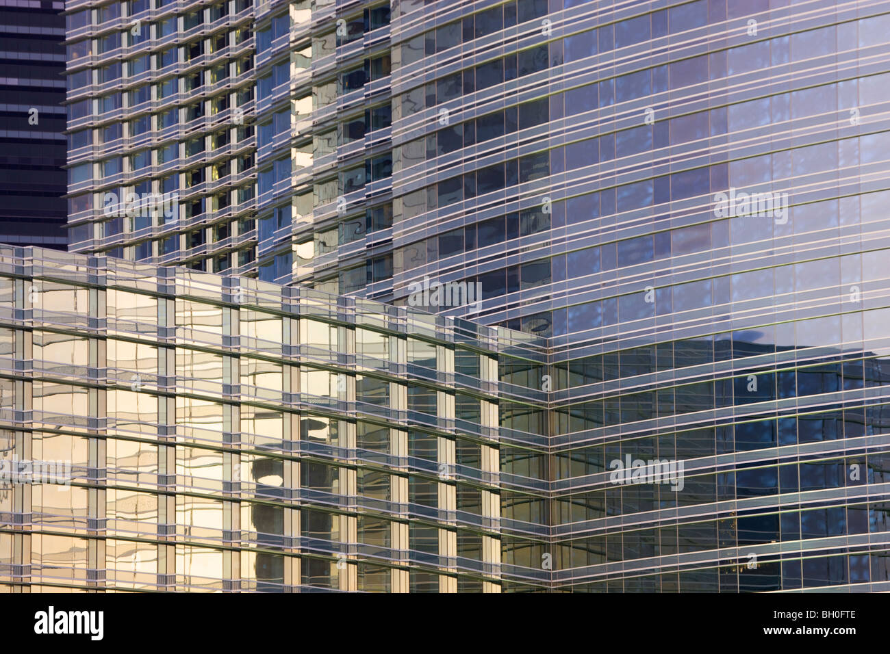Vdara Hotel &amp; Spa, City Center, Las Vegas, Nevada. Stockfoto