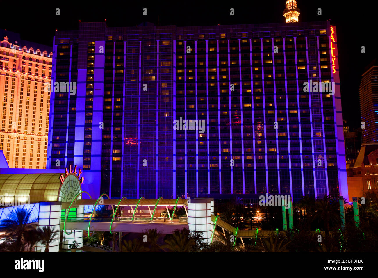 Ballys Hotel and Casino, Las Vegas, Nevada. Stockfoto