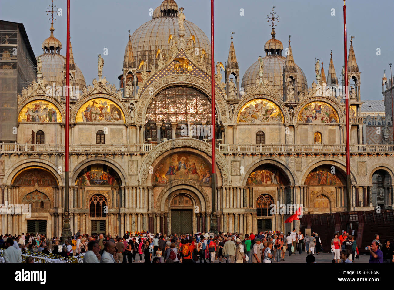 Basilica di San Marco Venedig Italien Stockfoto
