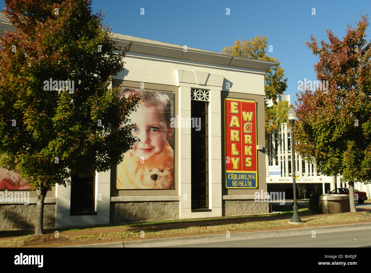 Huntsville, Al, Alabama, Innenstadt, EarlyWorks Kindermuseum Stockfoto