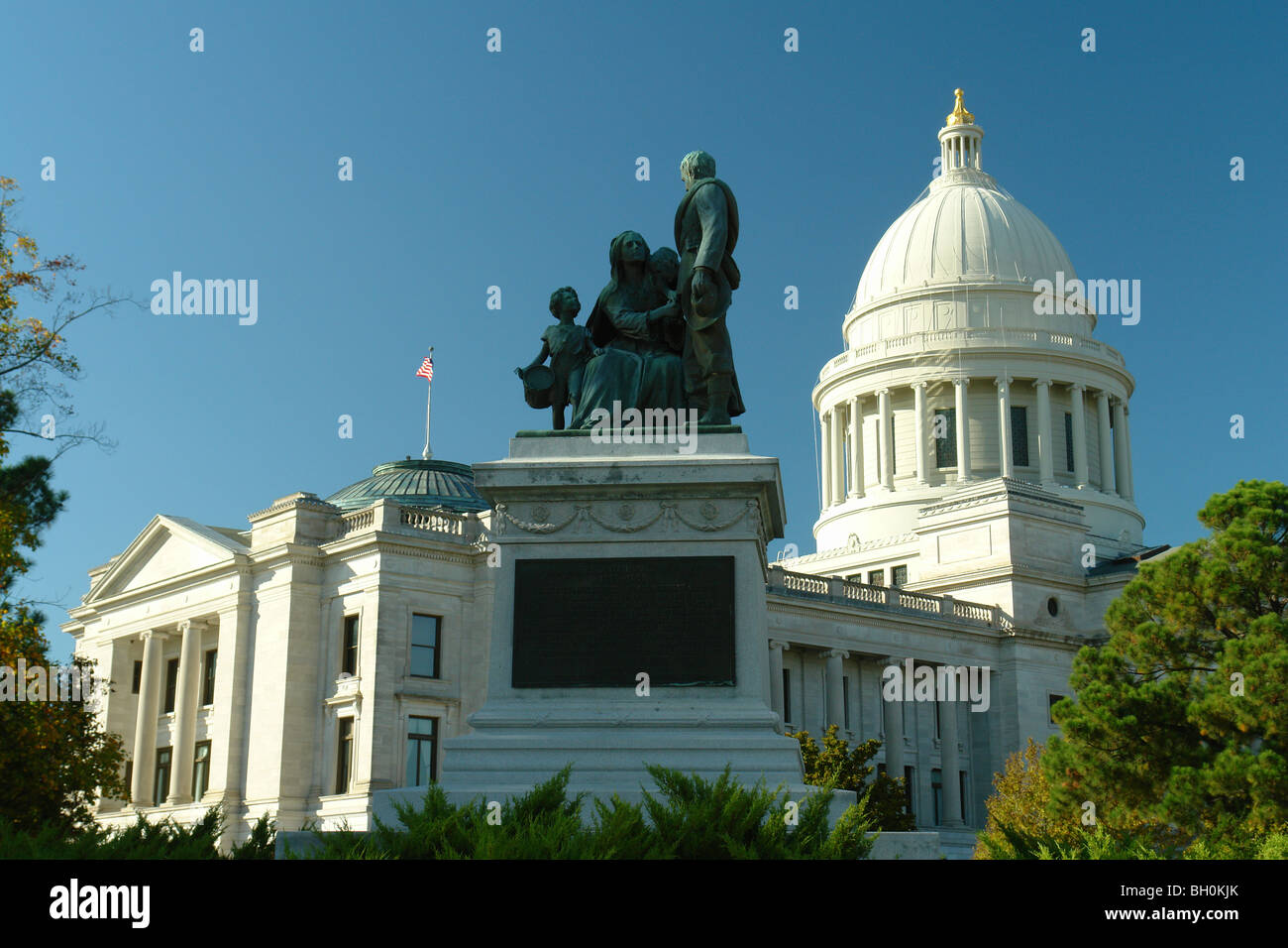 Little Rock, AR, Arkansas State Capitol Building, Statehouse Stockfoto