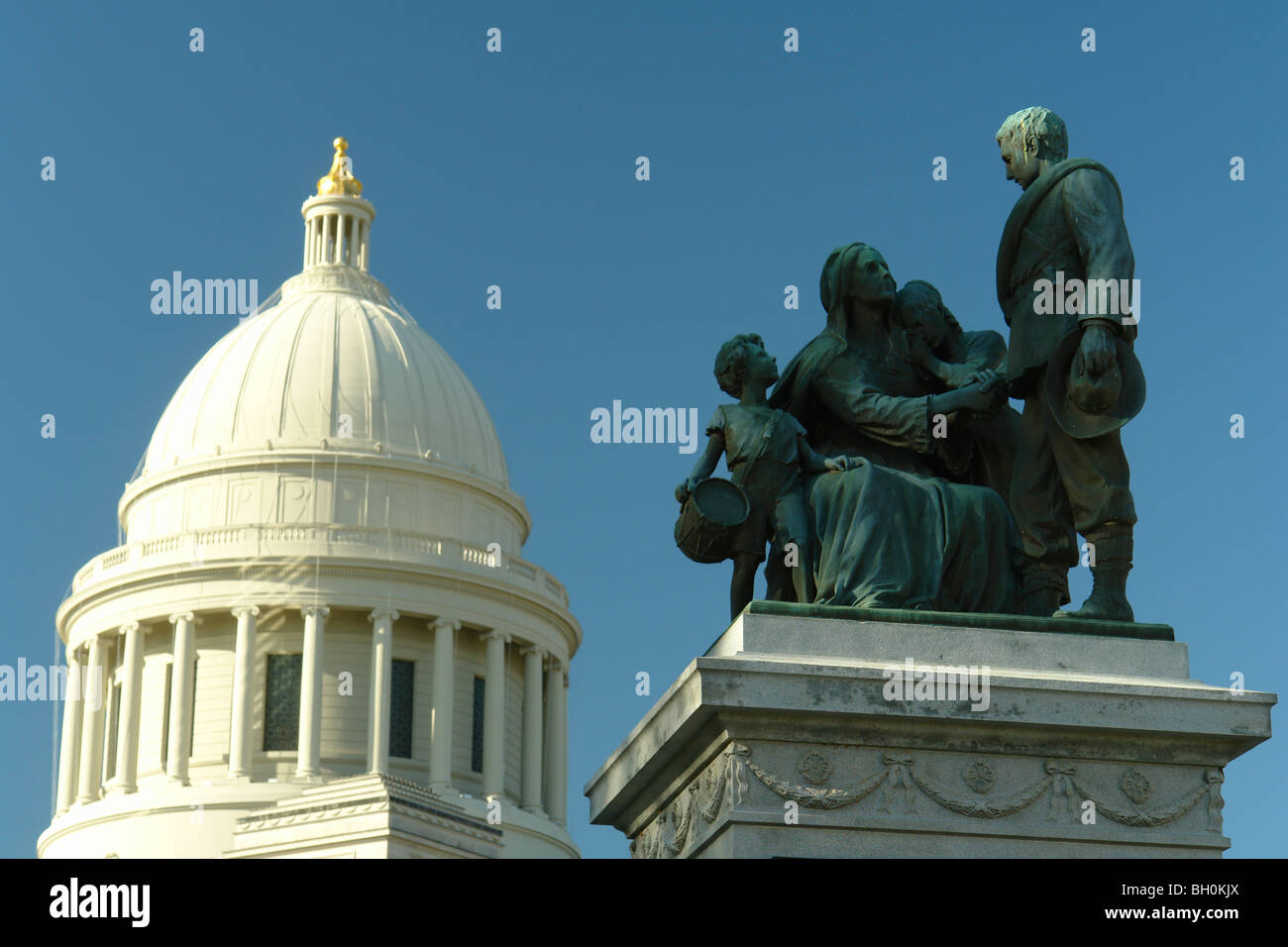 Little Rock, AR, Arkansas State Capitol Building, Statehouse Stockfoto