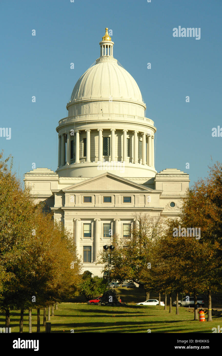 Little Rock, AR, Arkansas State Capitol Building, Statehouse Stockfoto