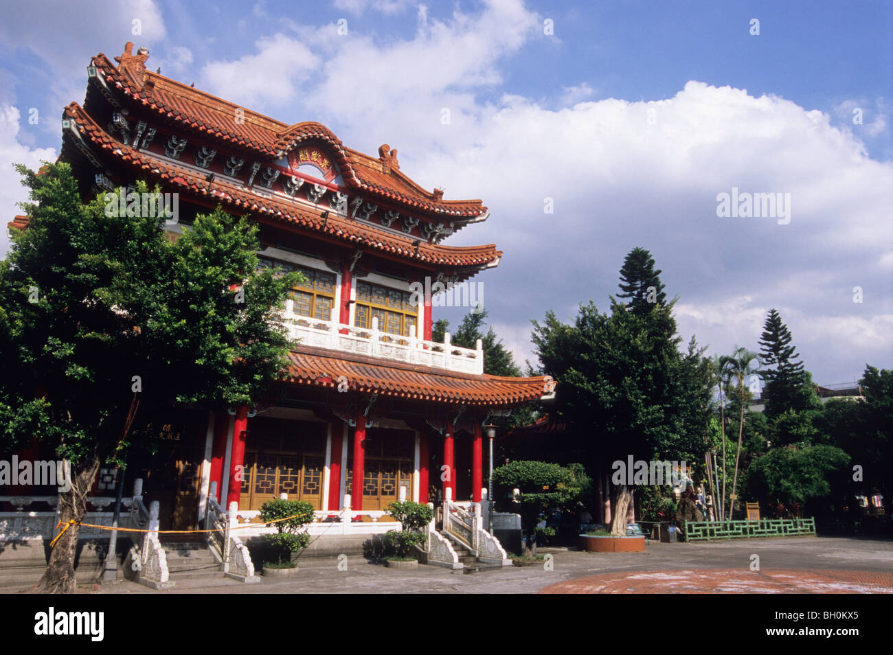 Tempel in der Nähe von Bao-An Tempel, Taipeh, Norden von Taiwan, Taiwan, r.o.c. Stockfoto