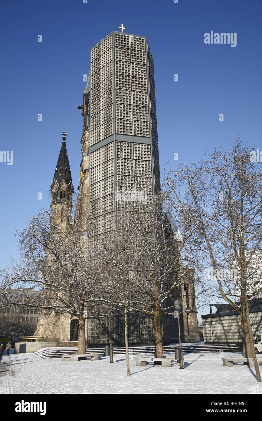 Berliner Kaiser-Wilhelm-Gedächtnis-Kirche Stockfoto