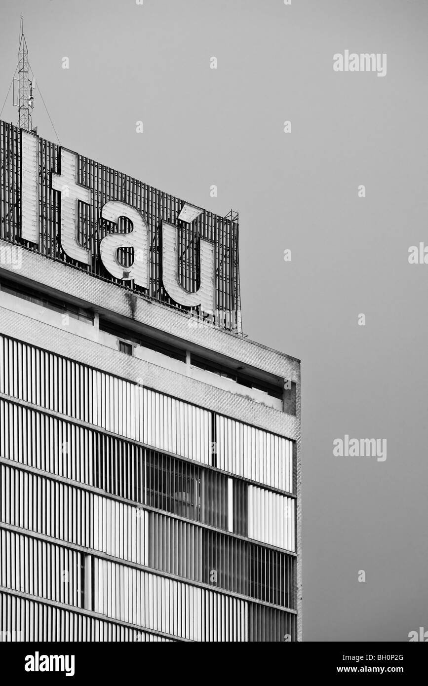 JK Bauplanung, modernes Gebäude von Oscar Niemeyer, moderne Architektur, befindet sich in Belo Horizonte, MG, Brasilien Stockfoto