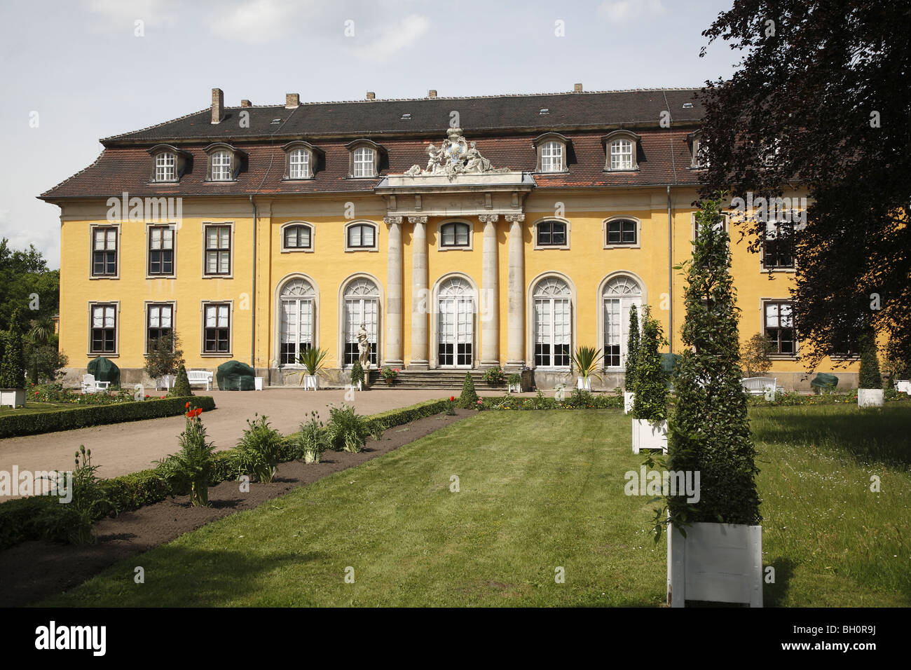 Dessau-Roßlau-Schloss-Schloss Mosigkau Stockfoto