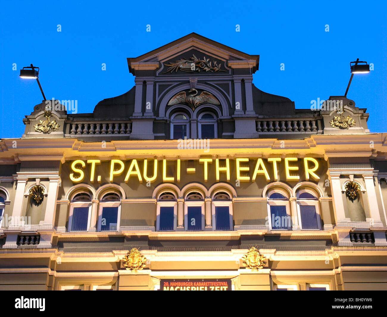 St. Pauli Theater, Hanse Stadt Hamburg, Deutschland Stockfoto