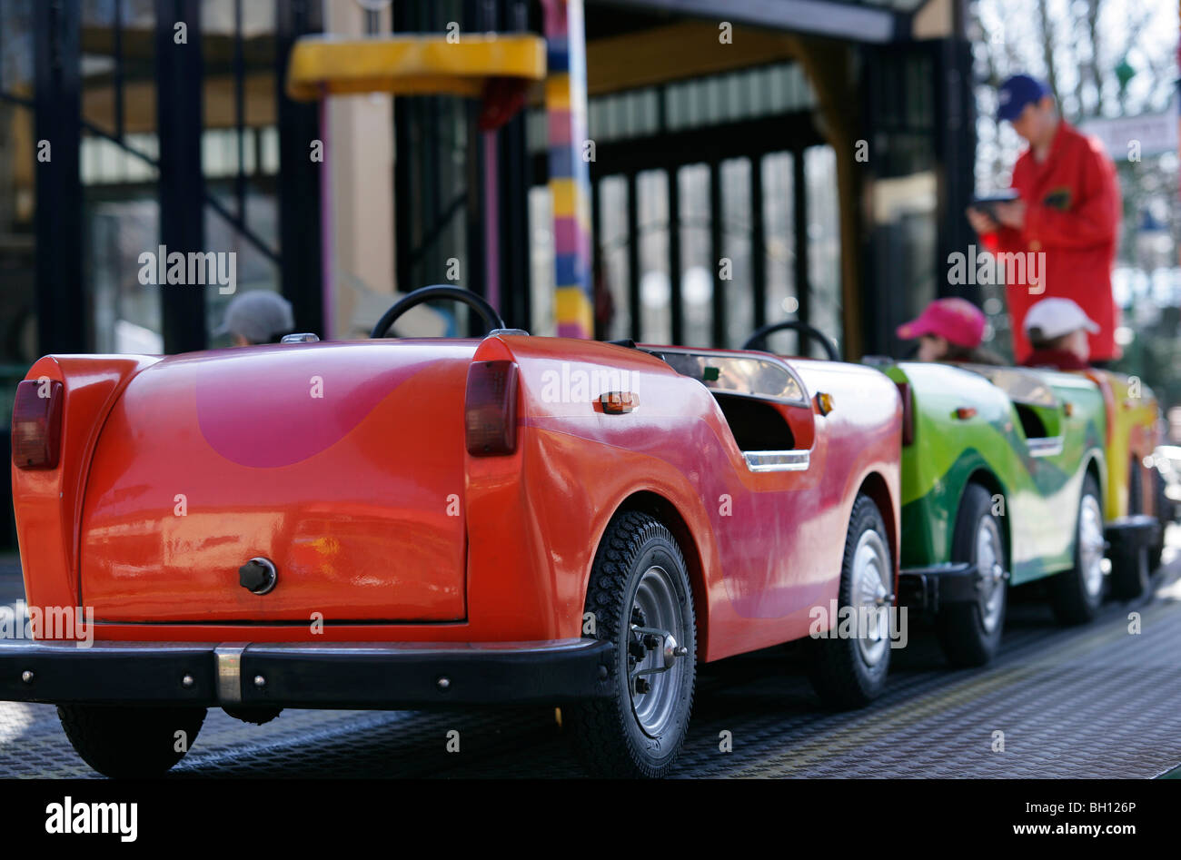 Auto, Wiener Prater, Vergnügungspark, Österreich Stockfoto