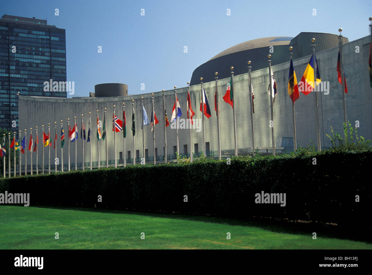 Vereinten Nationen, New York Stockfoto