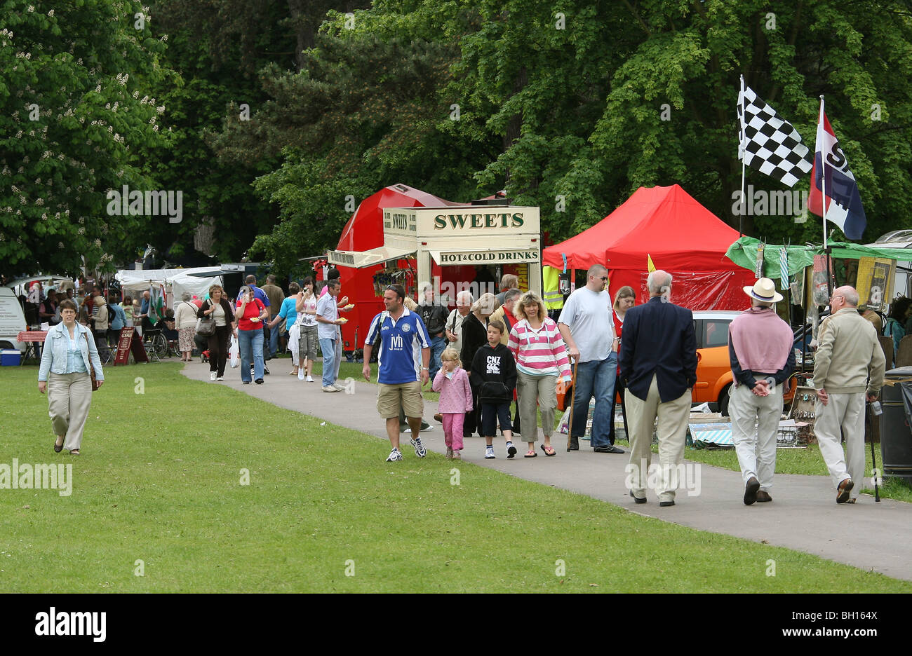 Abergavenny Dampf Südwales Rallye Festival Abergavenny GB UK 2009 Stockfoto