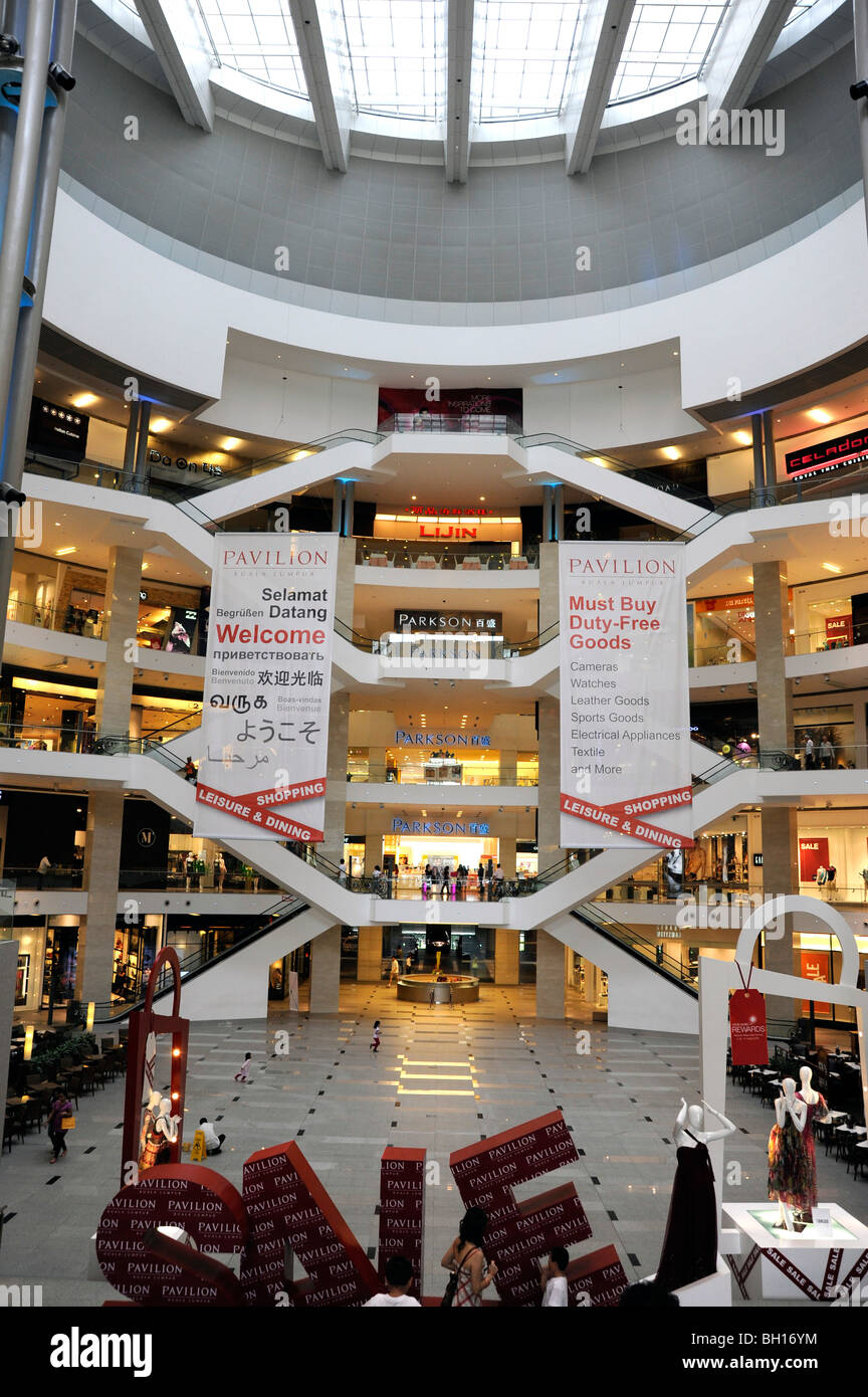 Pavillon-Shopping-Mall, Parkson Shop in Bintang Walk, Kuala Lumpur, Malaysia, Indonesien, Asien Stockfoto