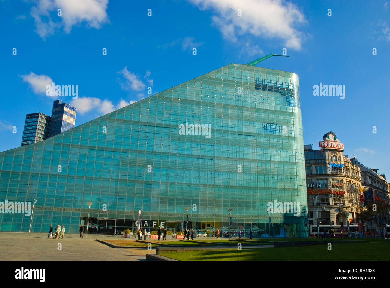 Urbis Museum Komplex Domplatz Manchester England UK Mitteleuropa Stockfoto