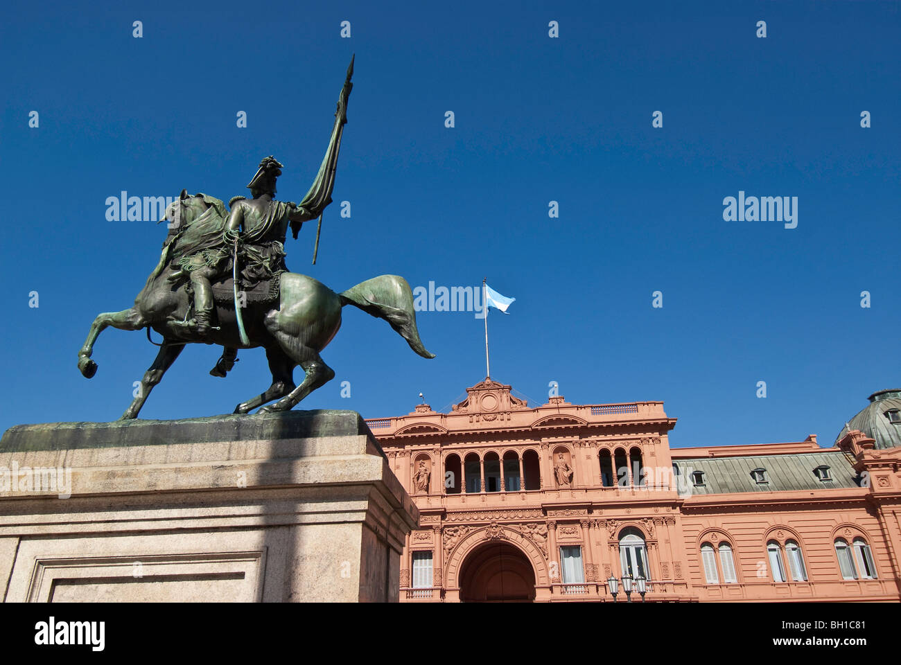 Casa Rosada in Buenos Aires, Argentinien Stockfoto