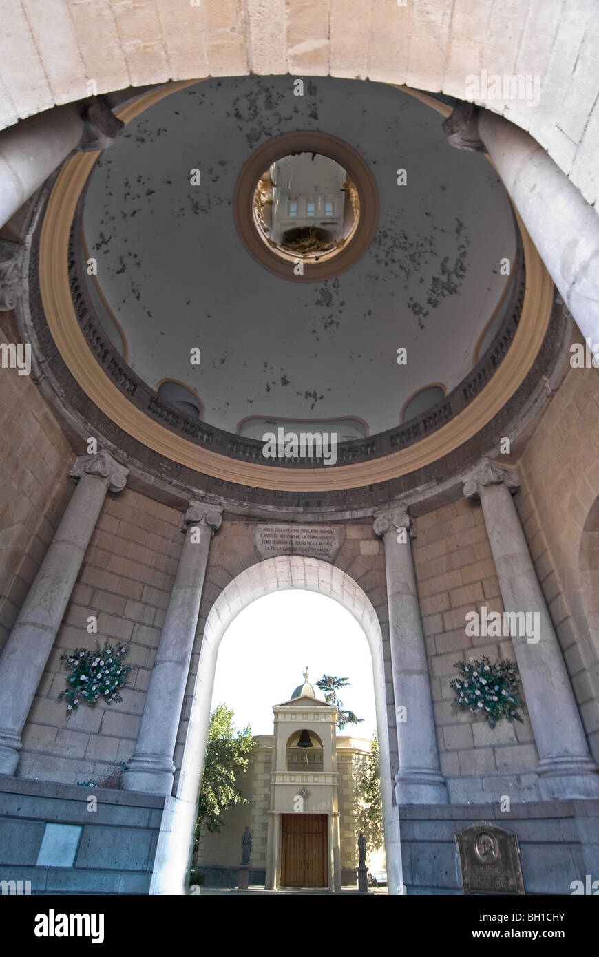 General-Friedhof (Cementerio General de Santiago) enthält den größten Teil des Landes Präsidenten, Santiago, Chile Stockfoto