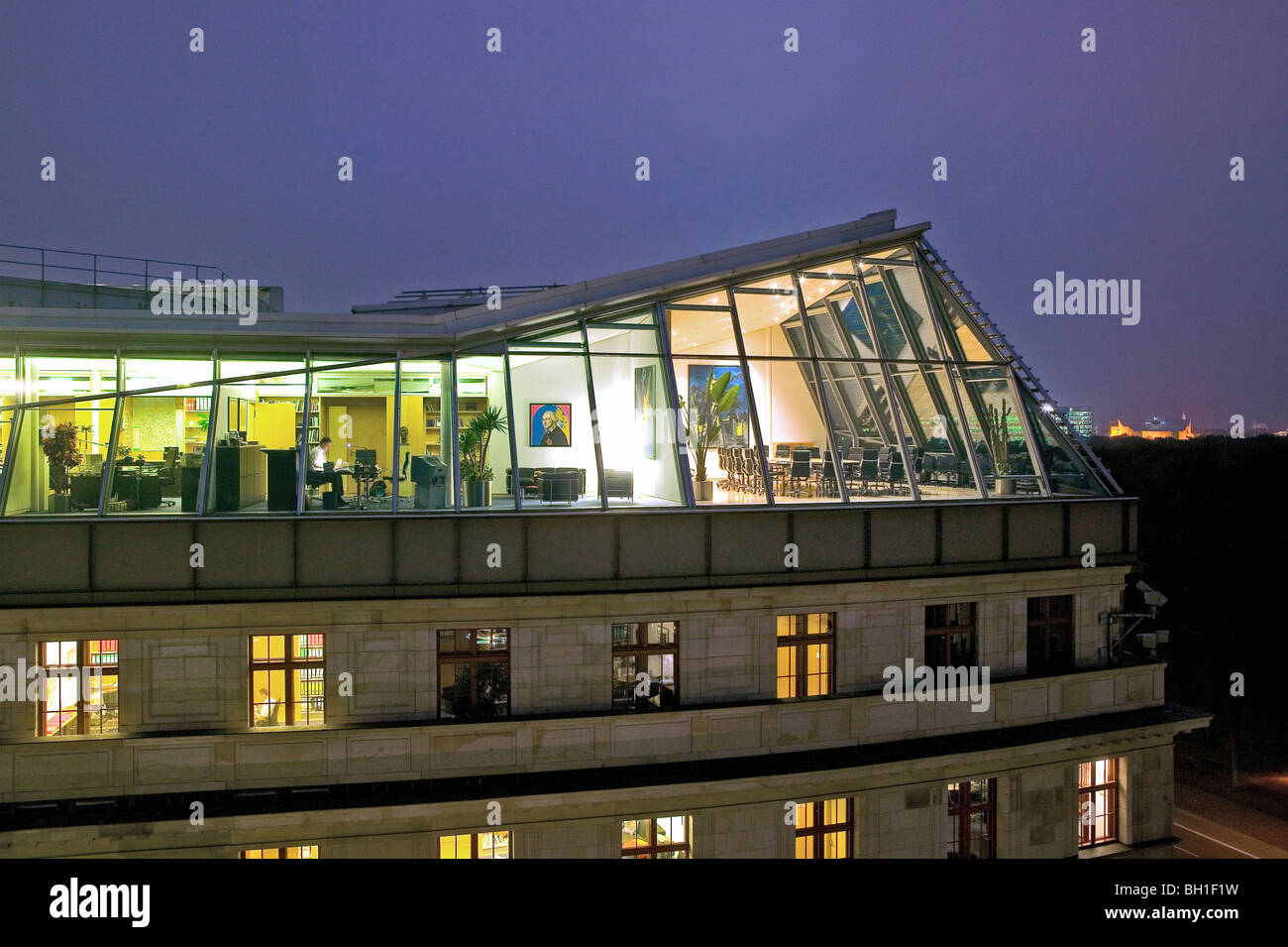 Freie demokratische Partei, Berliner Parlament, Deutschland Stockfoto