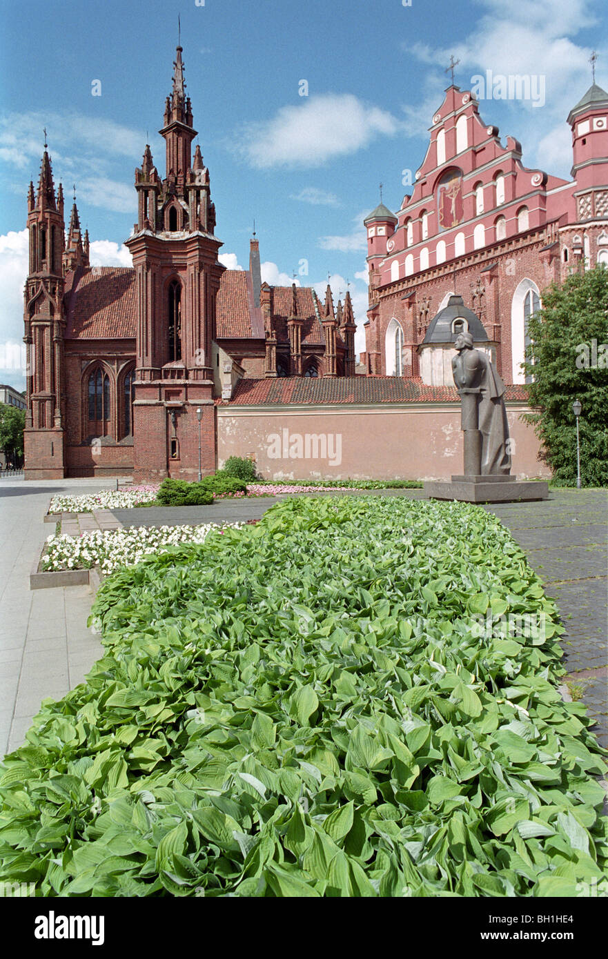 St Anna Kirche Vilnius Litauen Stockfoto Bild 27695196 Alamy
