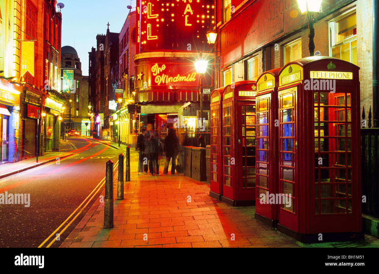 Europa, Großbritannien, England, London, die Windmühle am Great Windmill Street Stockfoto