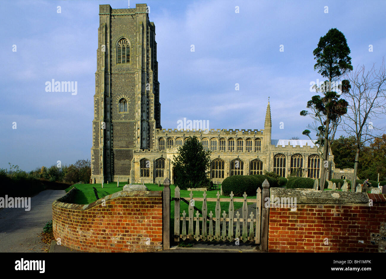 Europa, Großbritannien, England, Suffolk, Lavenham, St. Peter und St. Paul Kirche Stockfoto