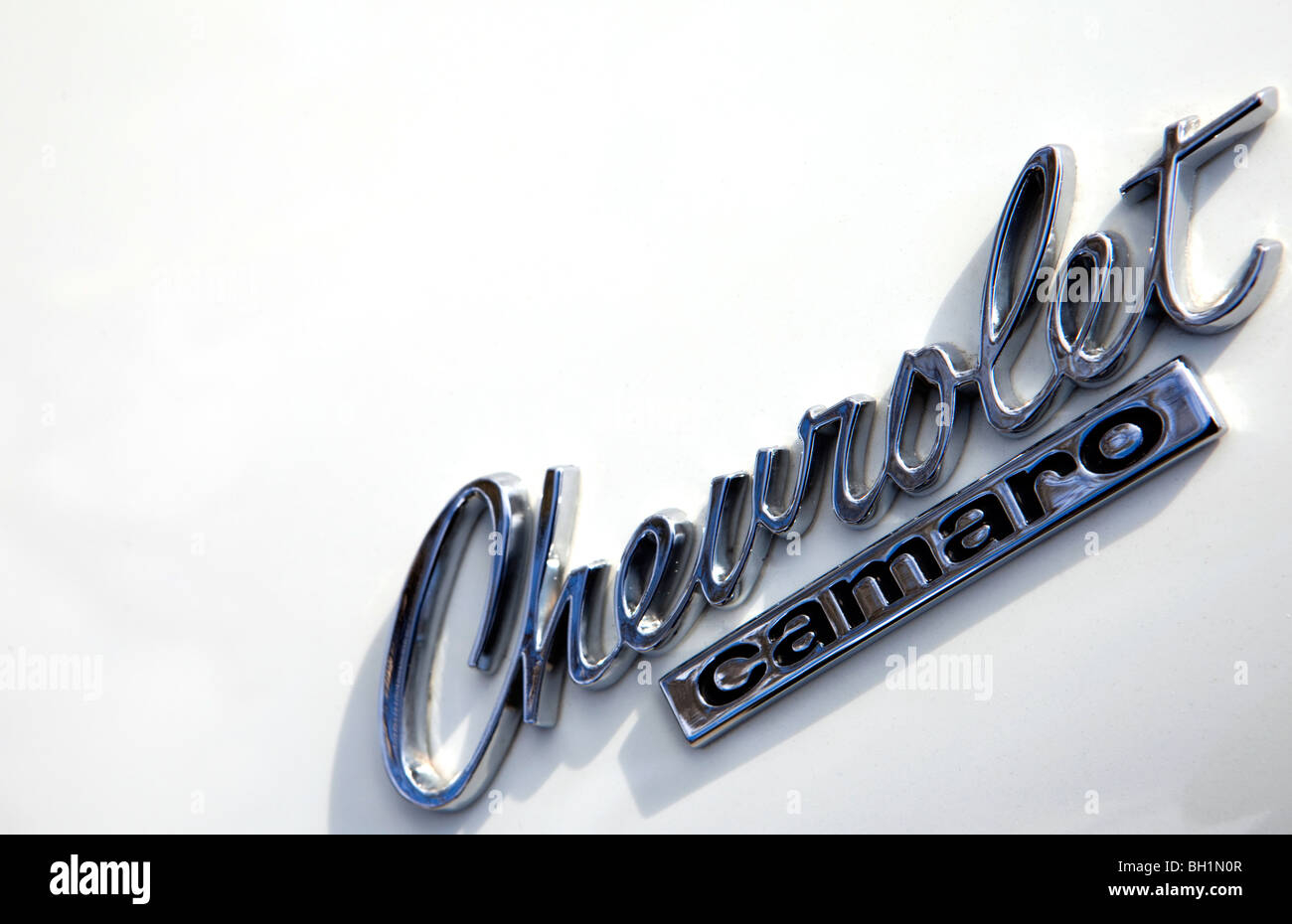 Chervrolet Camaro Abzeichen Stockfoto
