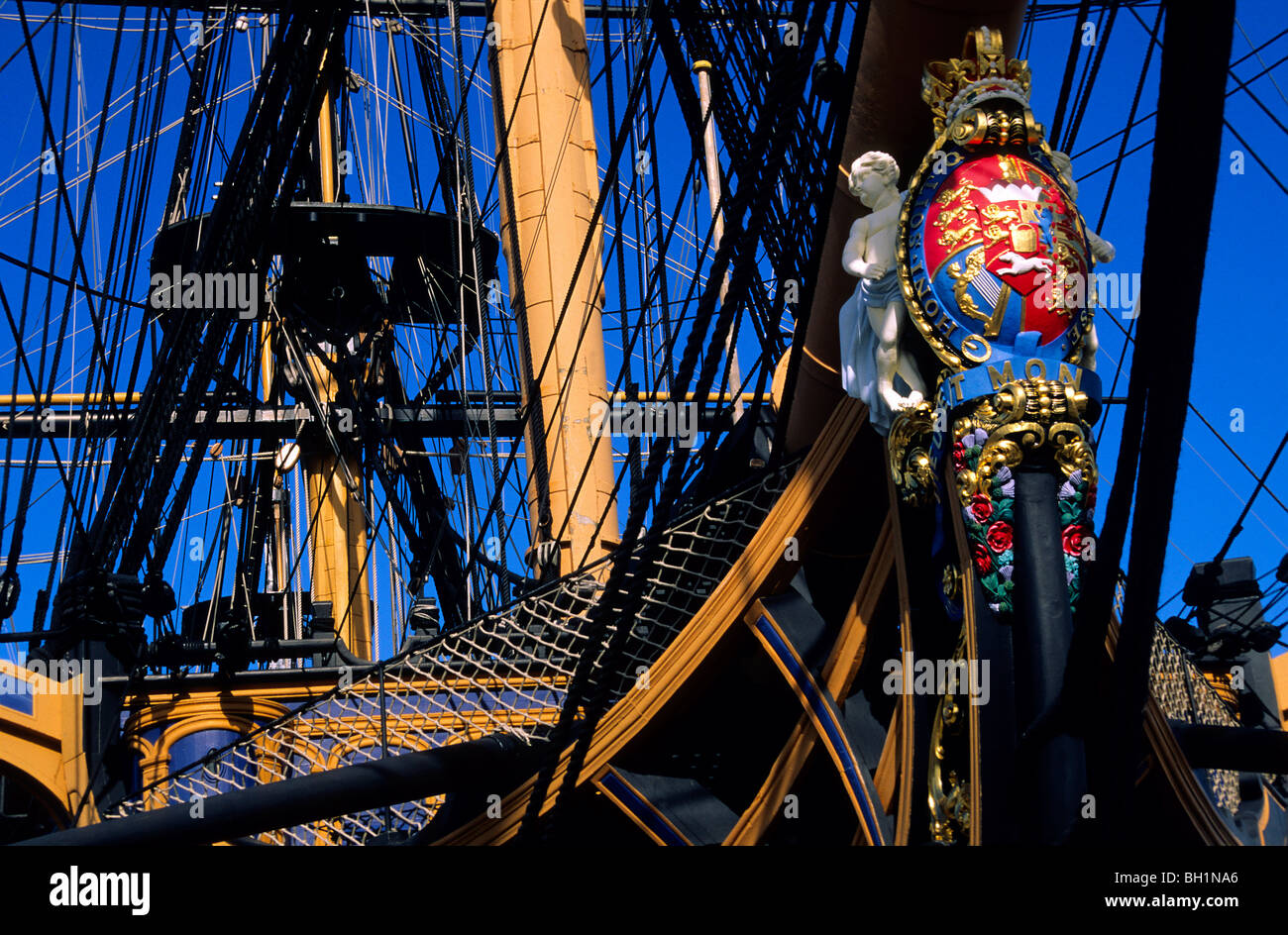 Europa, England, Portsmouth, Hampshire, HMS Victory Stockfoto