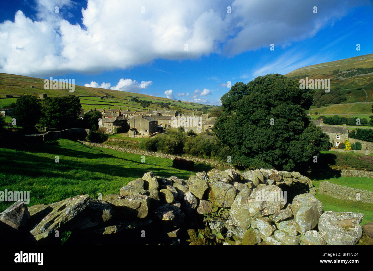 Europa, England, Yorkshire, North Yorkshire, Yorkshiredales, Swaledale, Thwaite Stockfoto