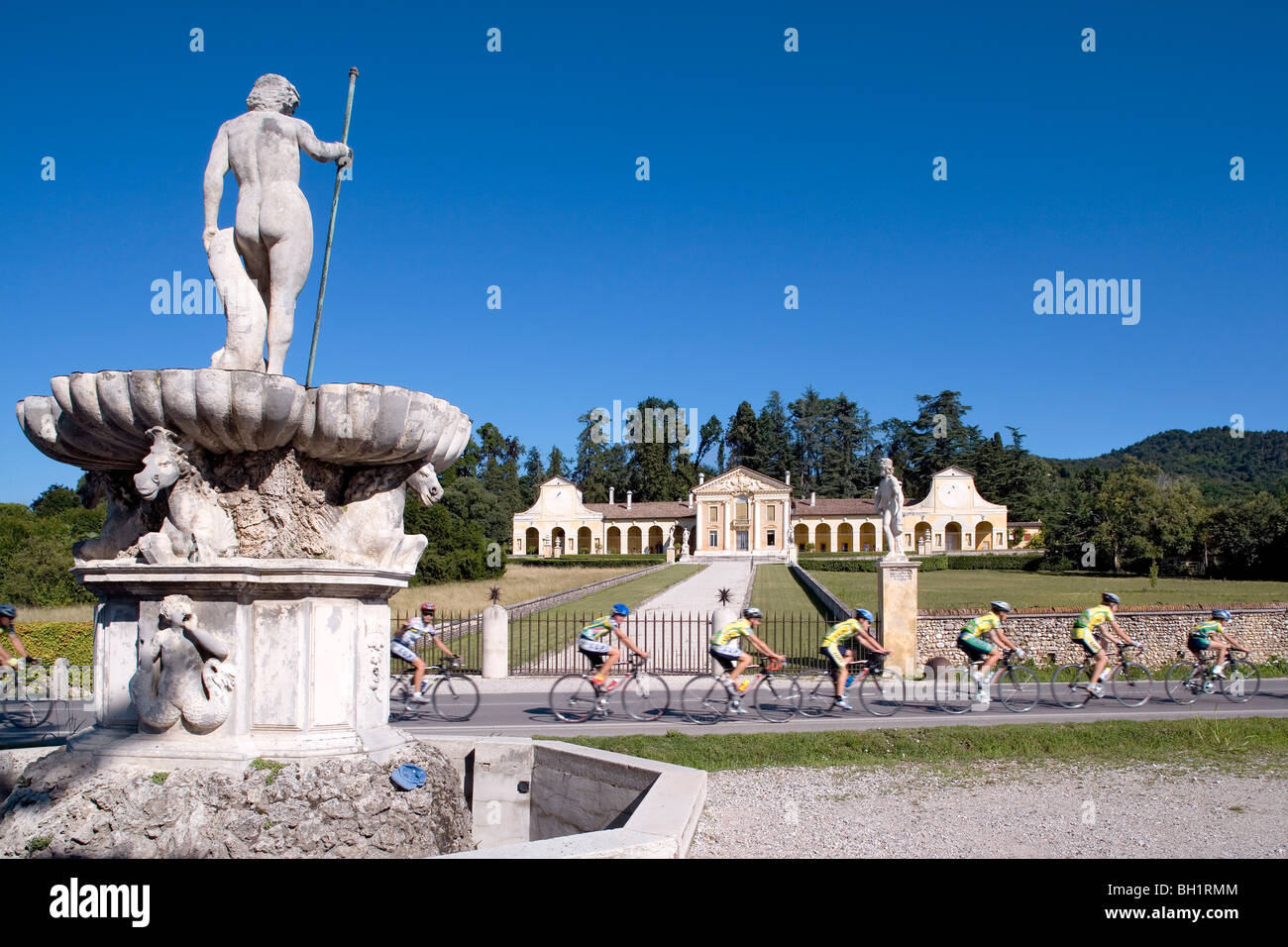 Villa Barbaro, Maser, Veneto, Italien Stockfoto