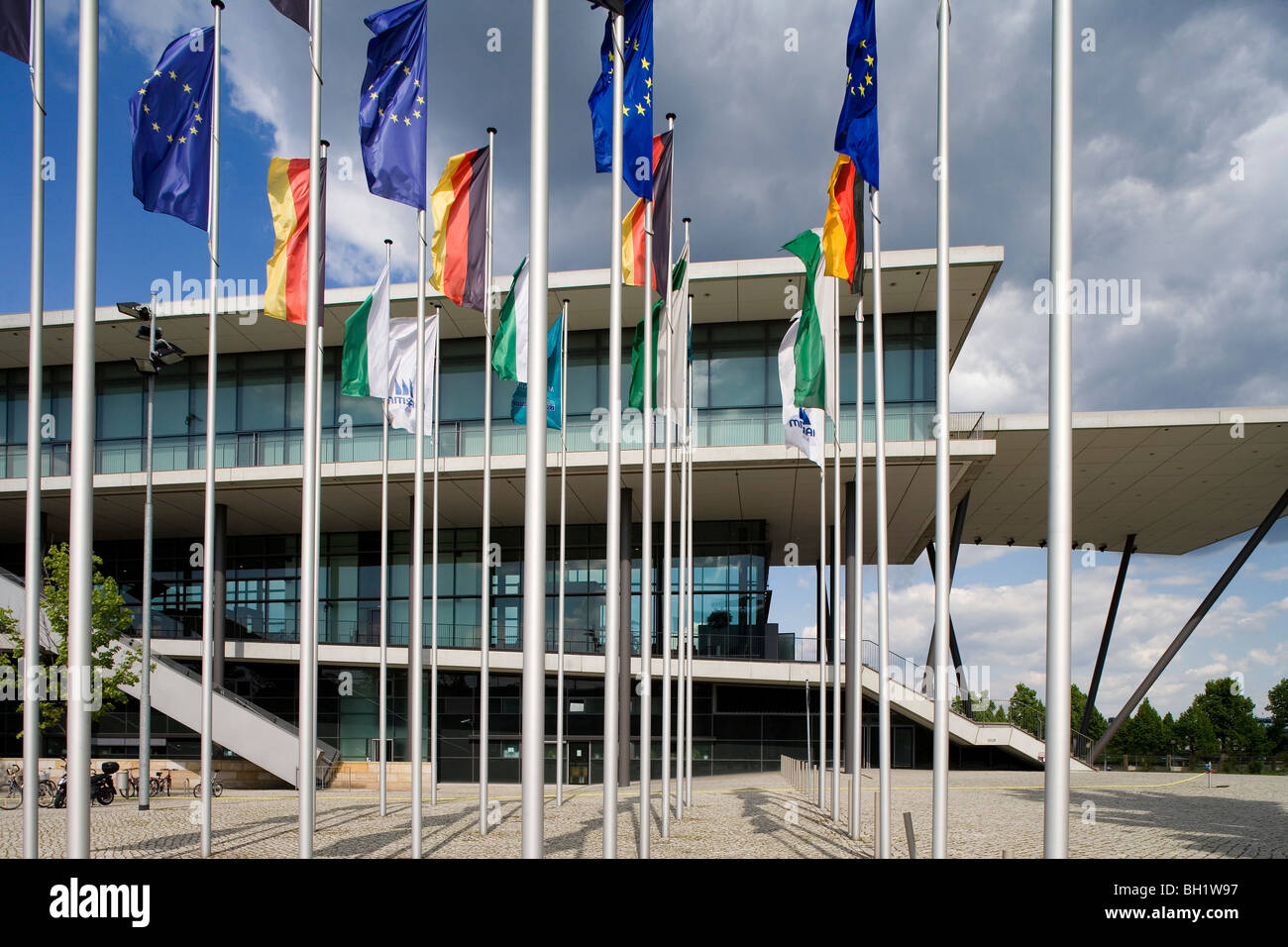 Originalgetreuen neuen Tagungszentrum, International Congress Center Dresden, ICCD, Architekten Storch, Ehlers Und Partner, Dersden, Sax Stockfoto