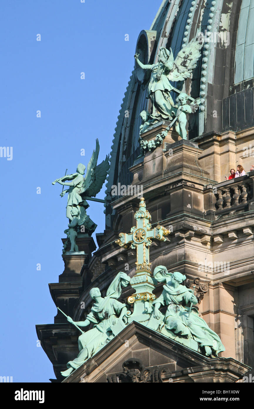 Berliner Dom, die größte evangelische Kirche in Deutschland, Berlin Stockfoto