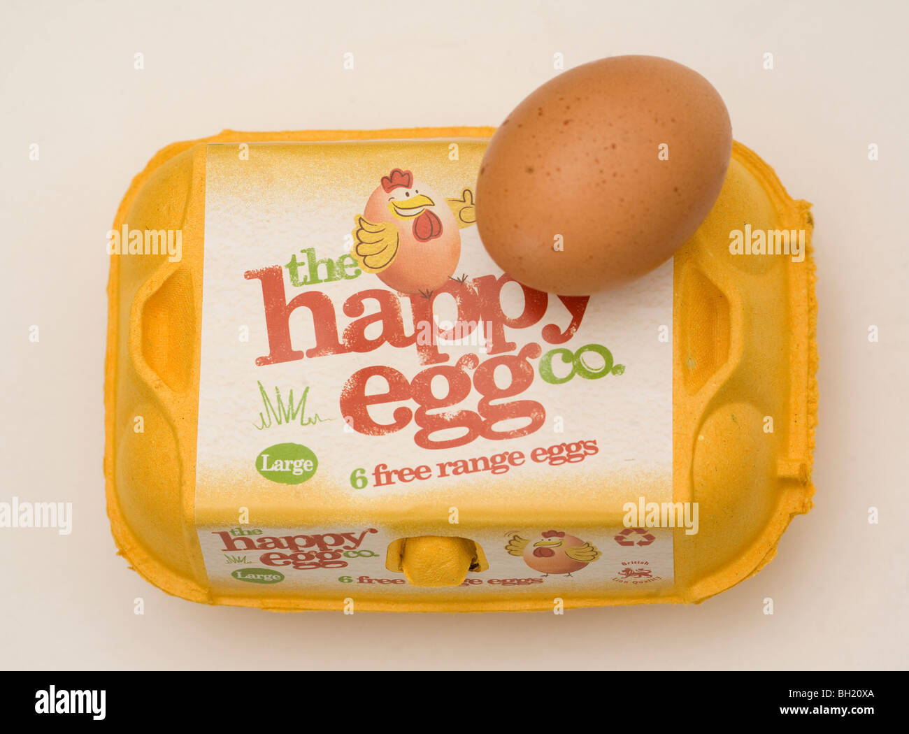 Freilandhaltung Ei. Bild von James Boardman Stockfoto