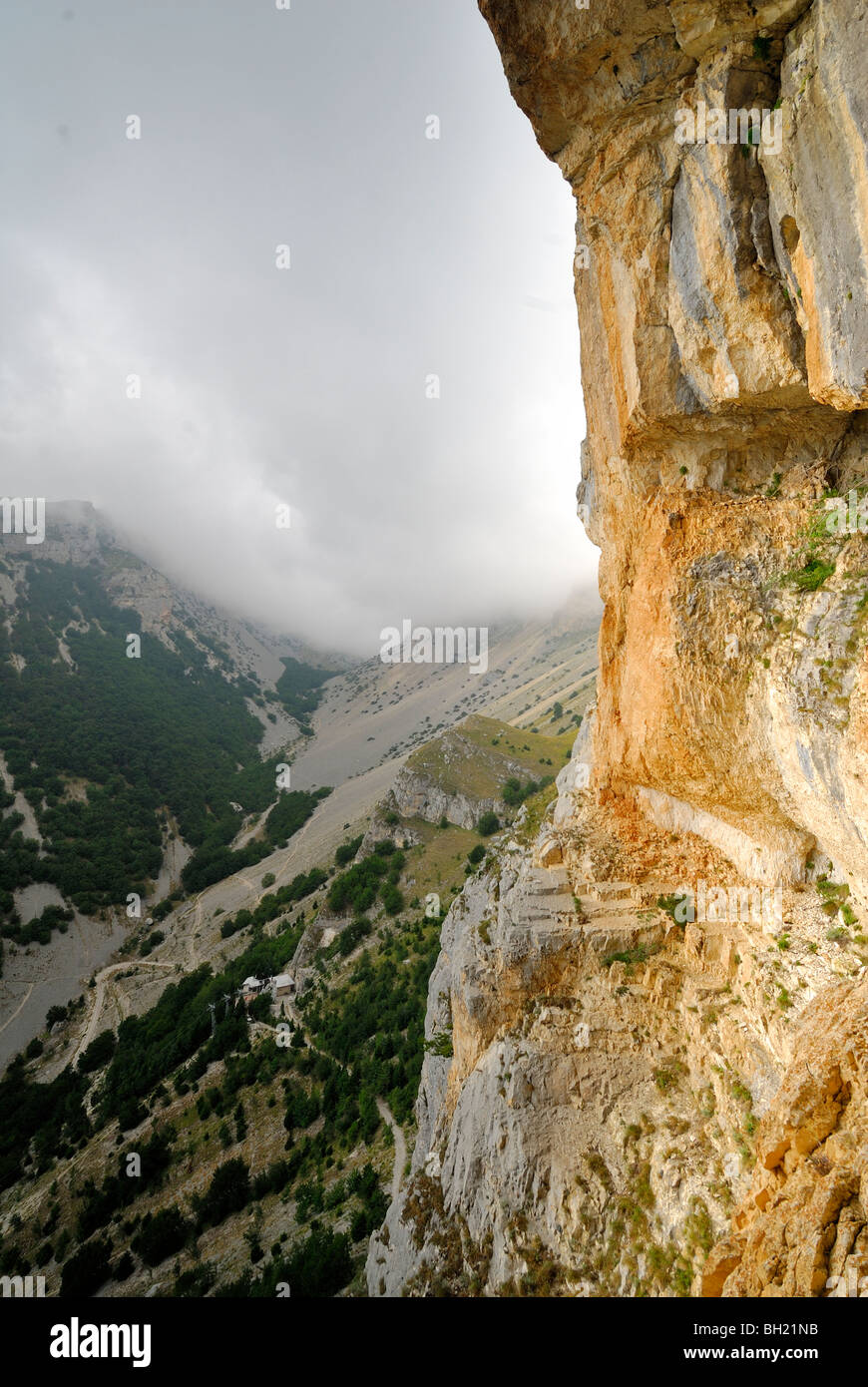 Cavallone der Höhle, Lama dei Peligni, Chieti, Abruzzen, Italien Stockfoto