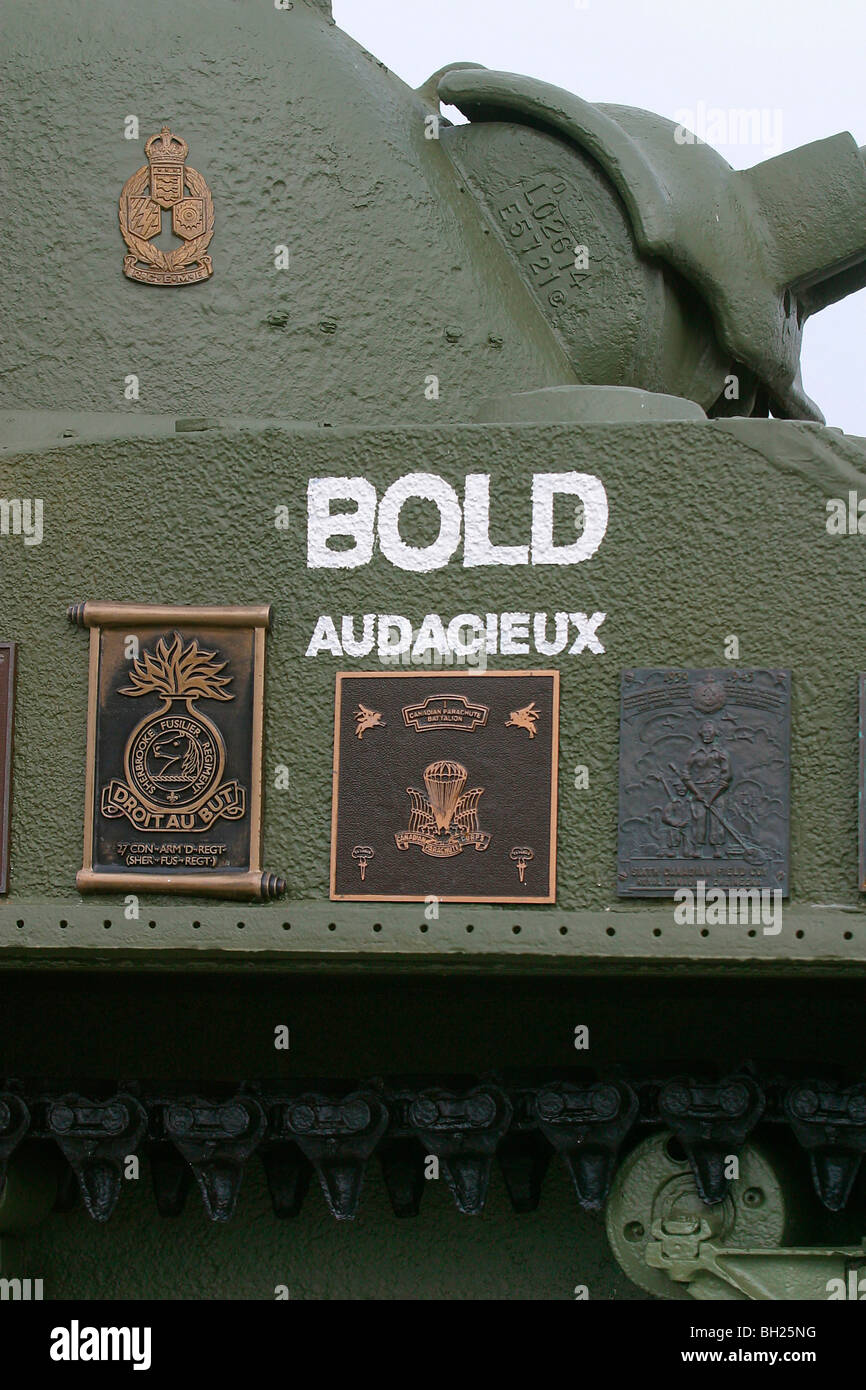 WEBSITE DES 6. JUNI 1944 D-DAY LANDUNGEN, CALVADOS (14), NORMANDIE, FRANKREICH Stockfoto