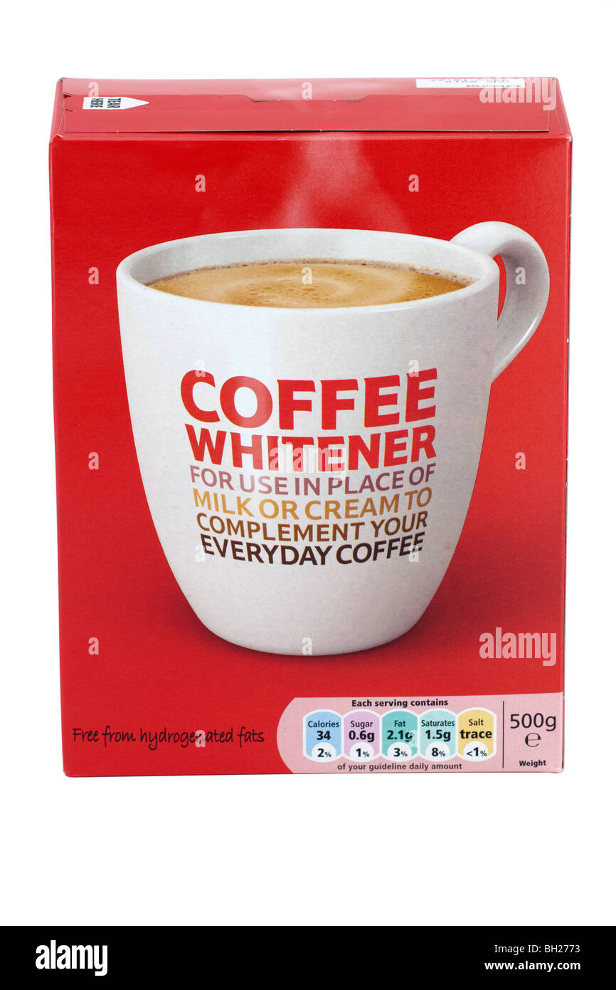 500g Gramm Dose von Kaffee-Aufheller Stockfoto