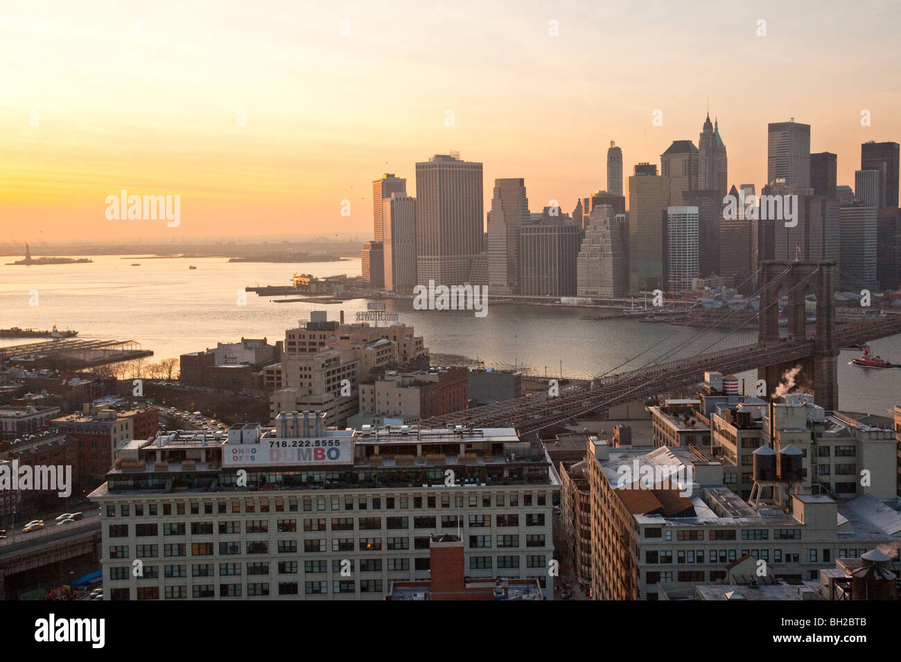 Die Innenstadt von Manhattan, New York City Stockfoto