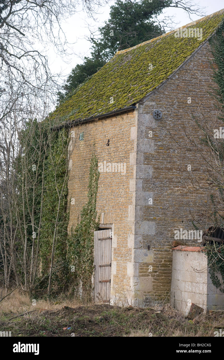 Stillgelegten landwirtschaftlichen Gebäuden Stockfoto