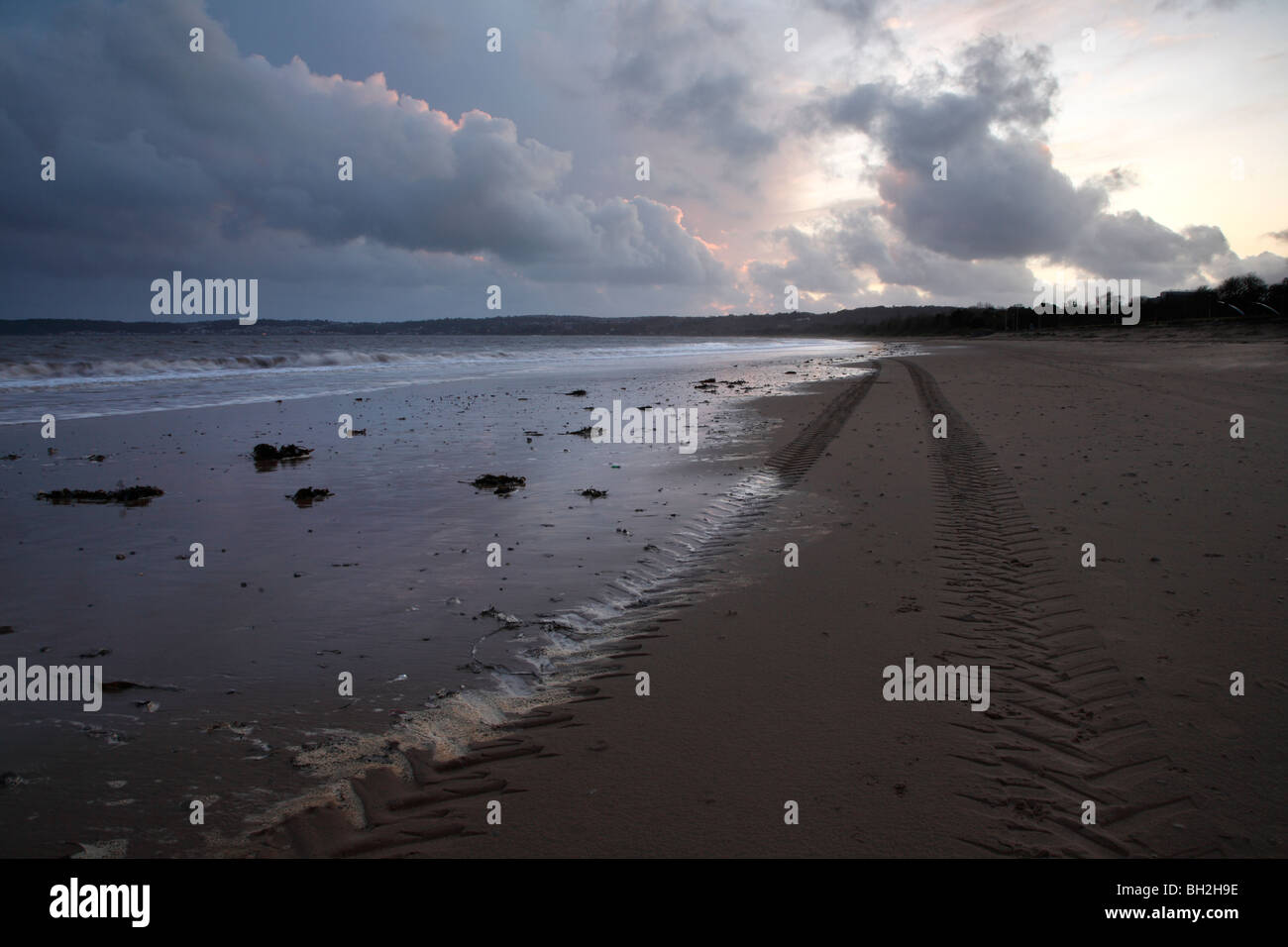Swansea Bay Sunset, Swansea Wales, UK Stockfoto