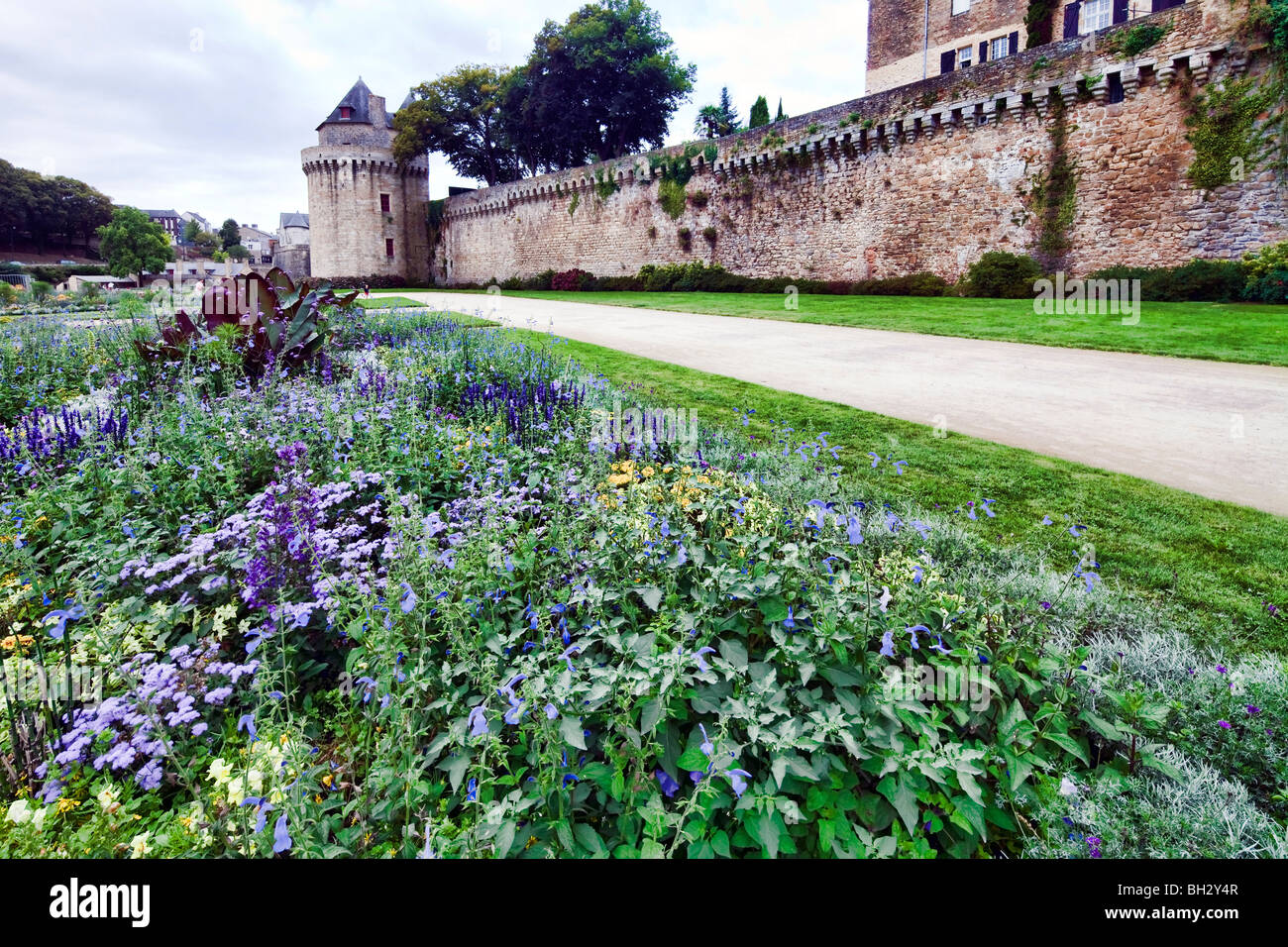 Zinnen, Stadt Vannes, Golfo de Morbihan, Bretagne, Frankreich Stockfoto