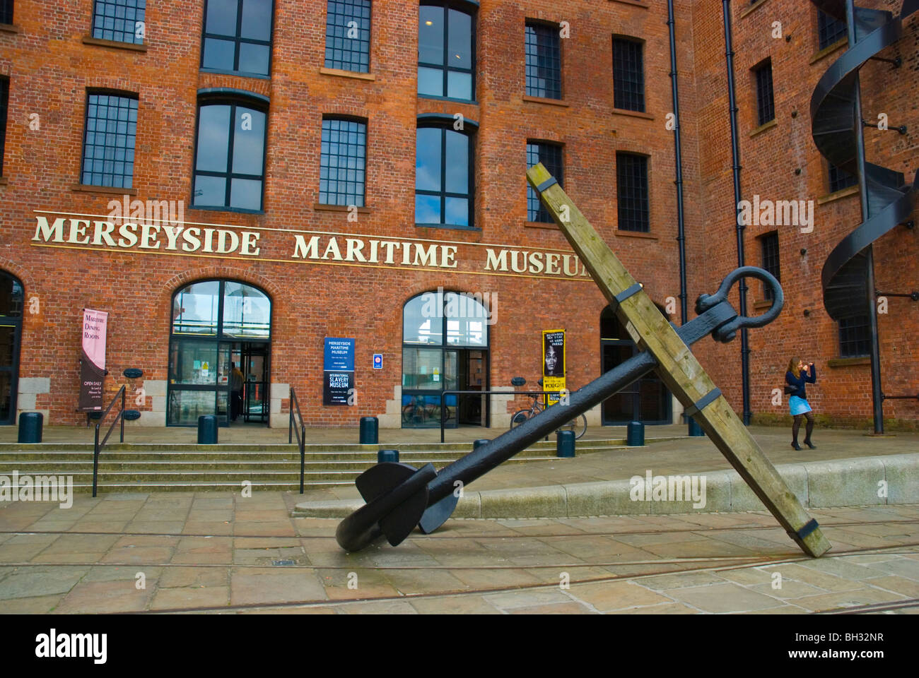 Merseyside Maritime Museum Albert Dock Bereich Liverpool England UK Europe Stockfoto