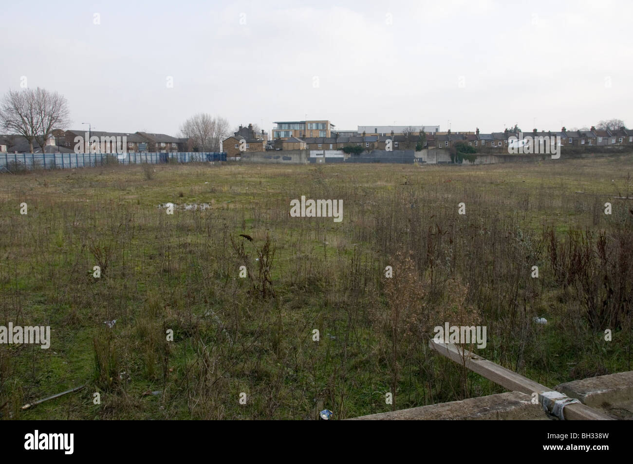 Dem ehemaligen Gelände in Greenwich District Hospital, Londons erste große CO2-neutralen Entwicklung sein. Stockfoto