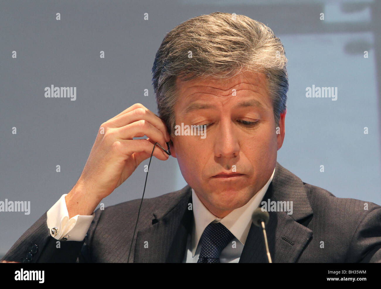 Bill McDermott, SAP CSO, Frankfurt am Main, Deutschland. Stockfoto