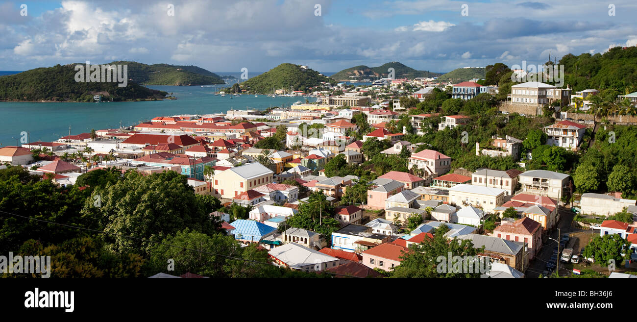 Charlotte Amalie, St. Thomas, Amerikanische Jungferninseln Stockfoto